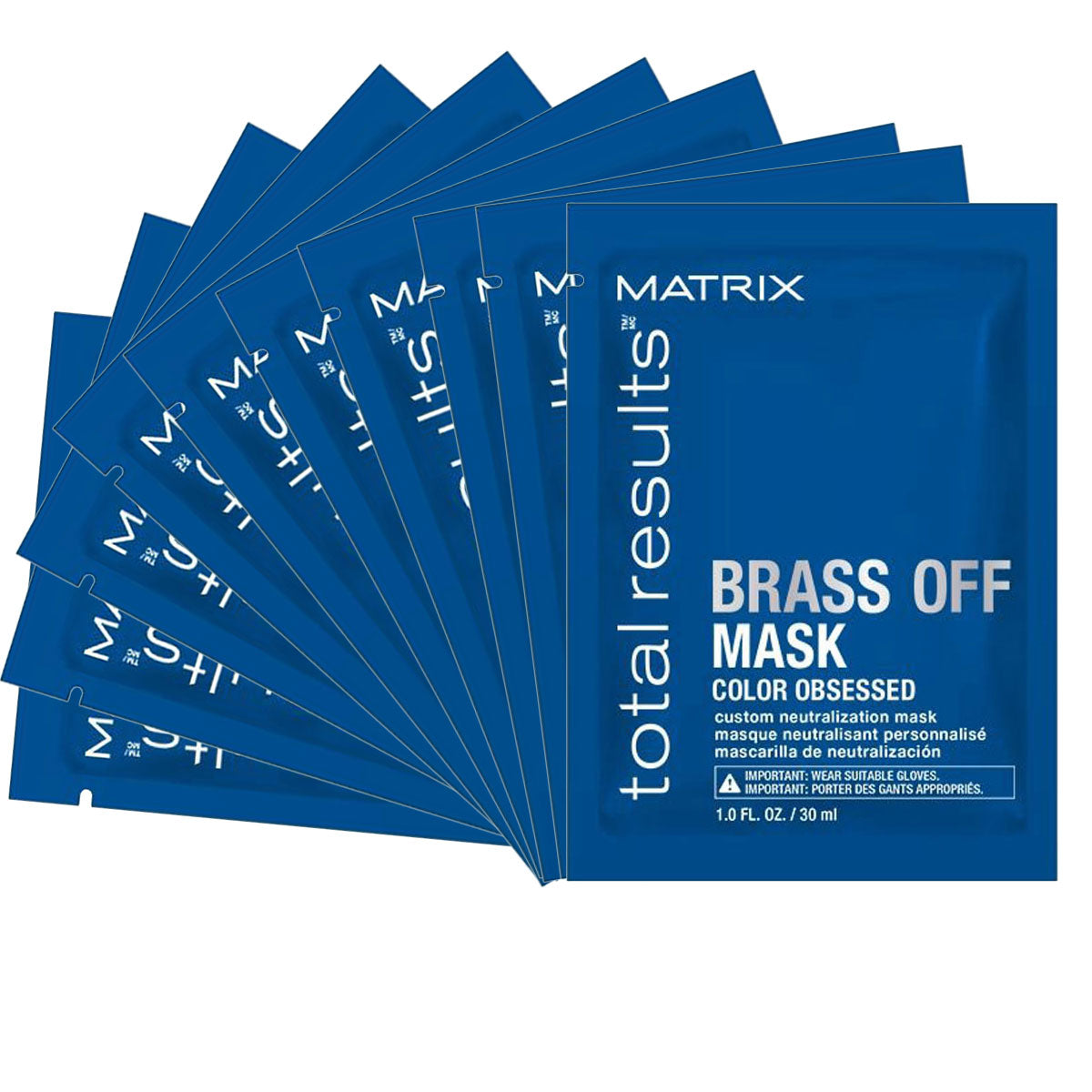 Brass Off Mask Box 10 x 30ml sachets Total Results