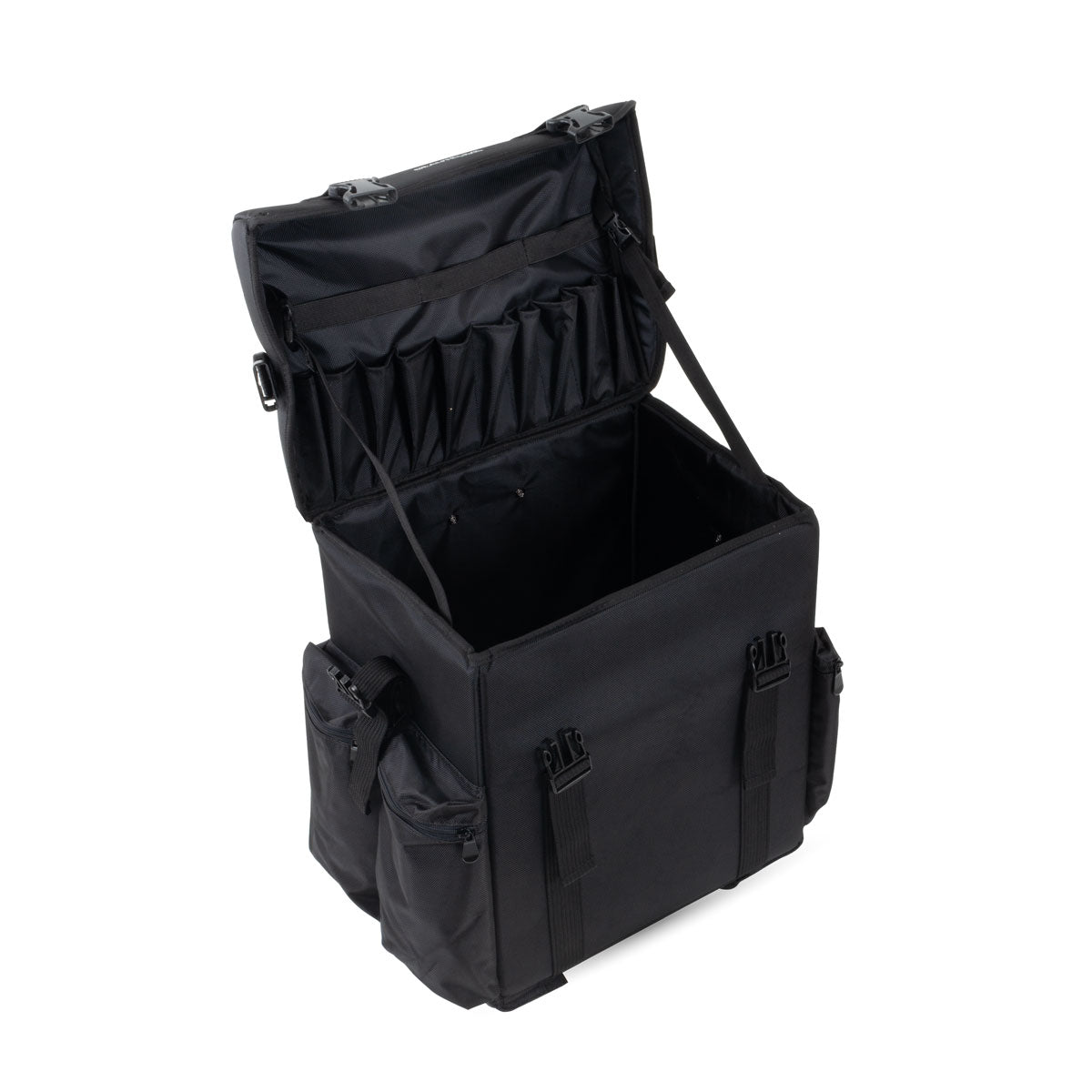 Black suitcase with large MEXICO compartment