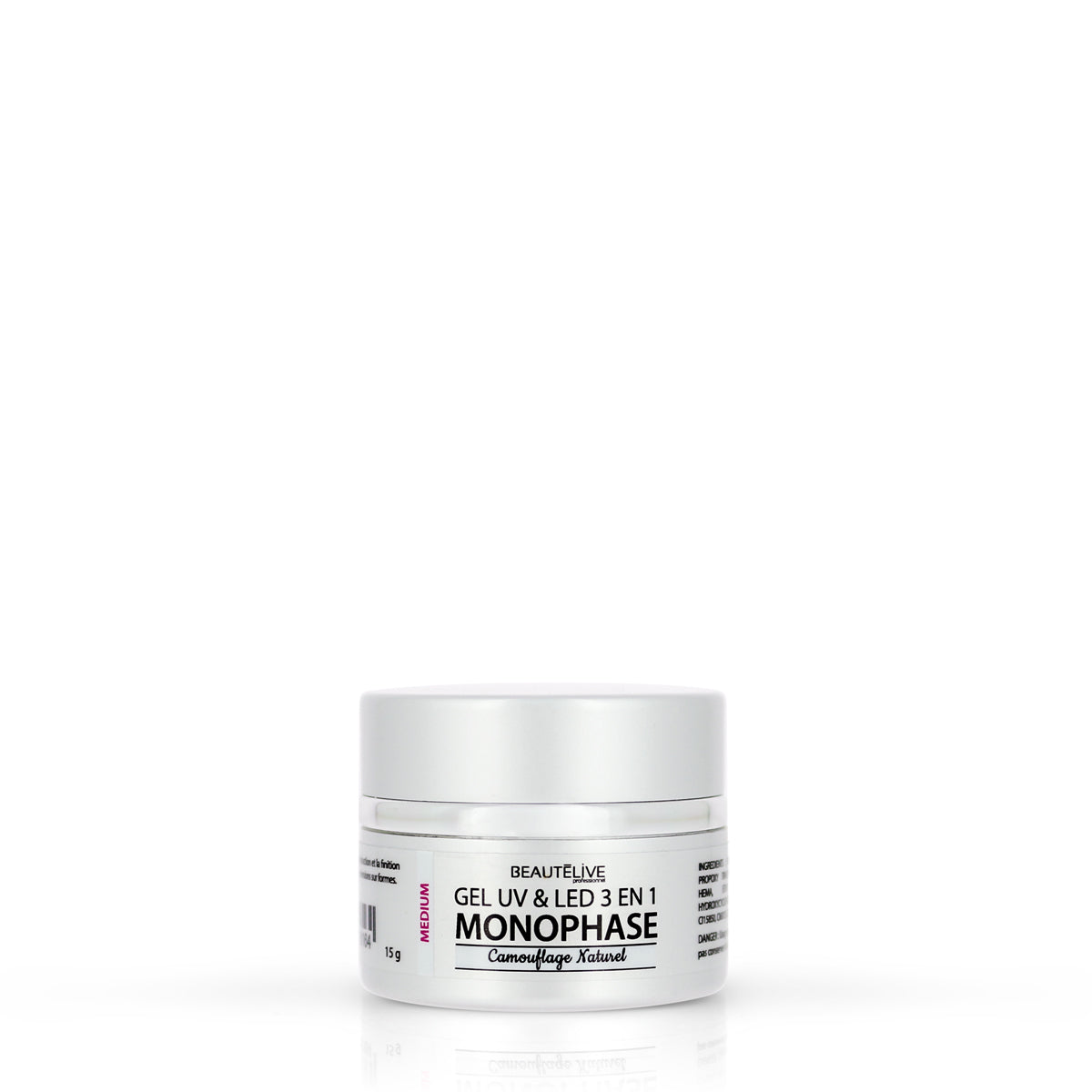 Gel de Camouflage 3-en-1 UV-LED Medium