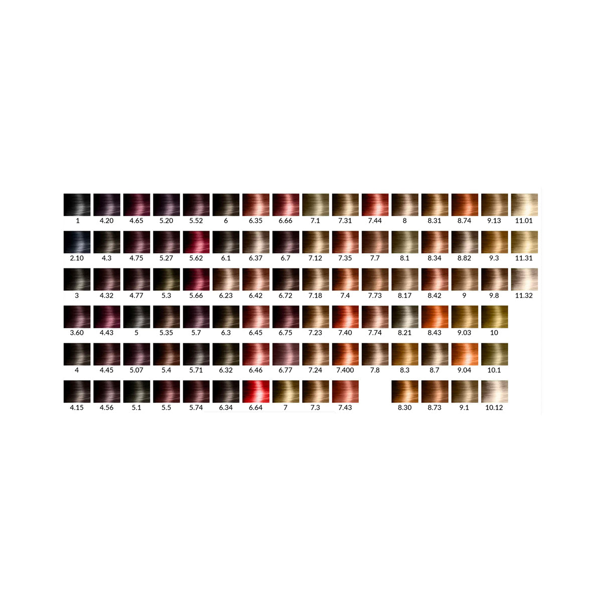 Subtil Crème Shade Chart 2024