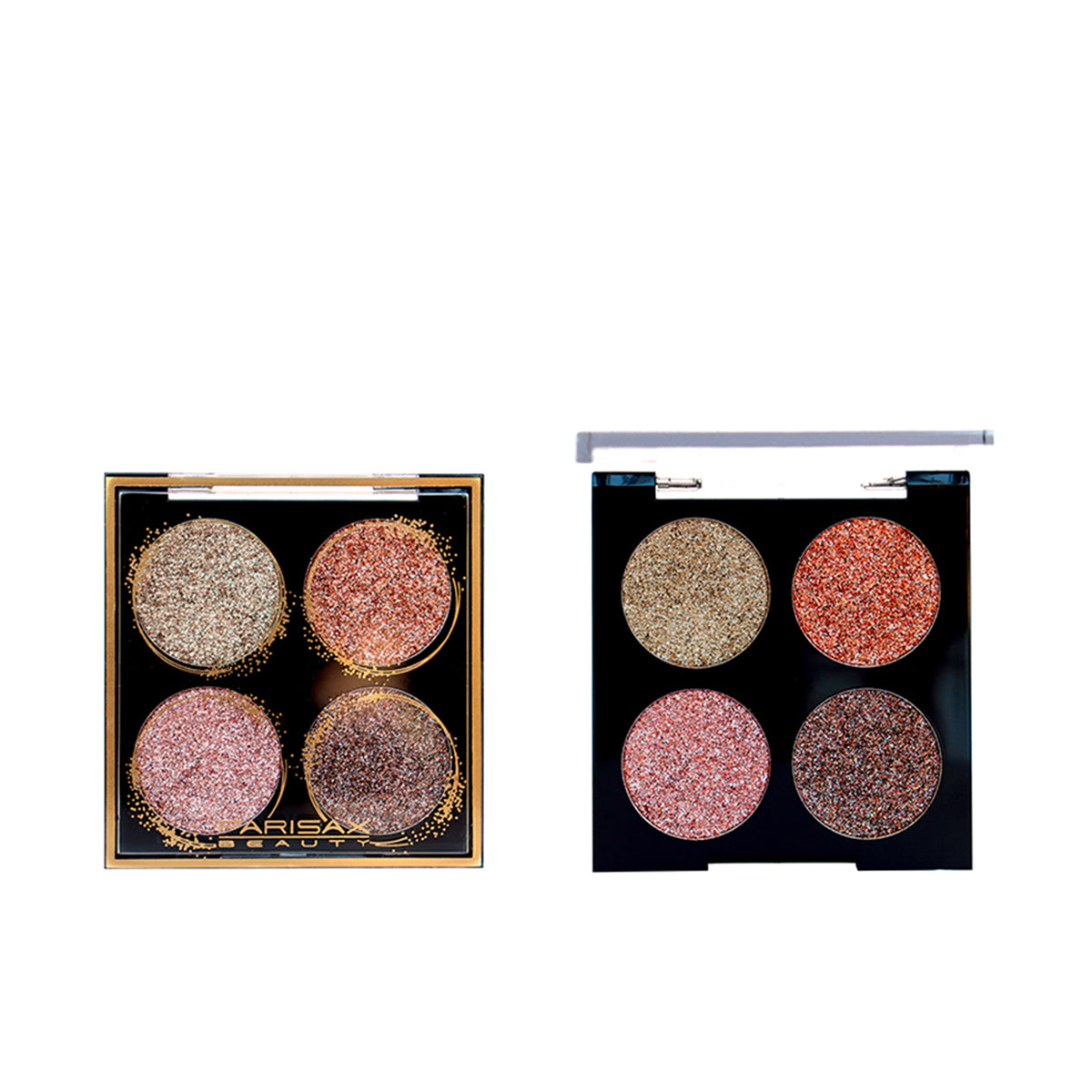 Palette 4 Ombres à Paupières Pailletées