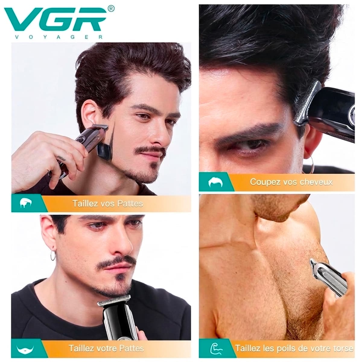 Tondeuse de FInition Trimmer Black V-168