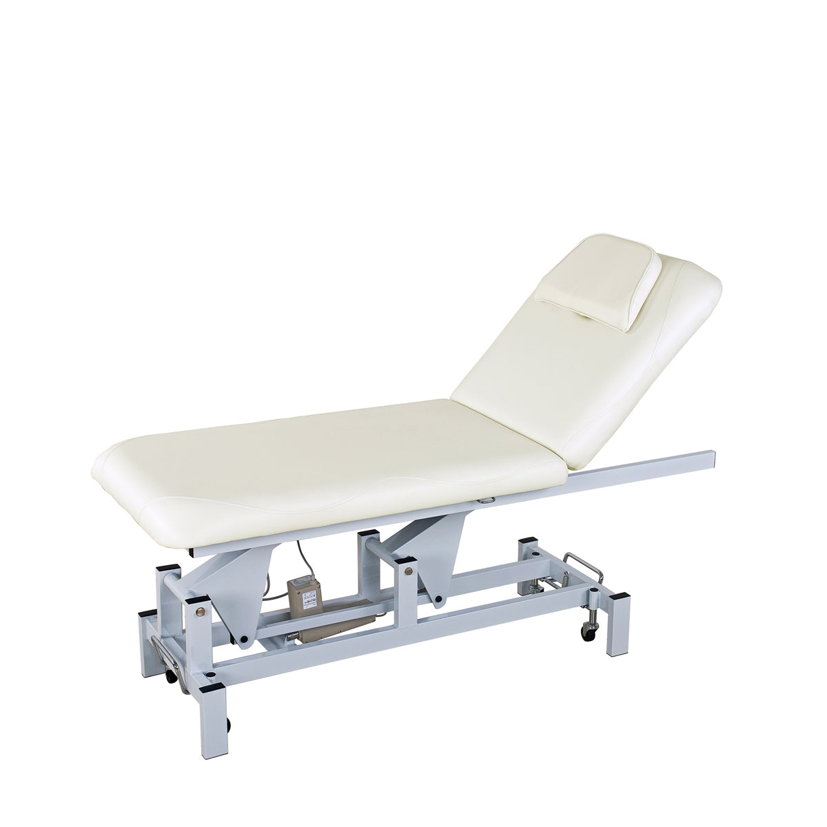 MODICA 2 Motors Electric White Massage Table