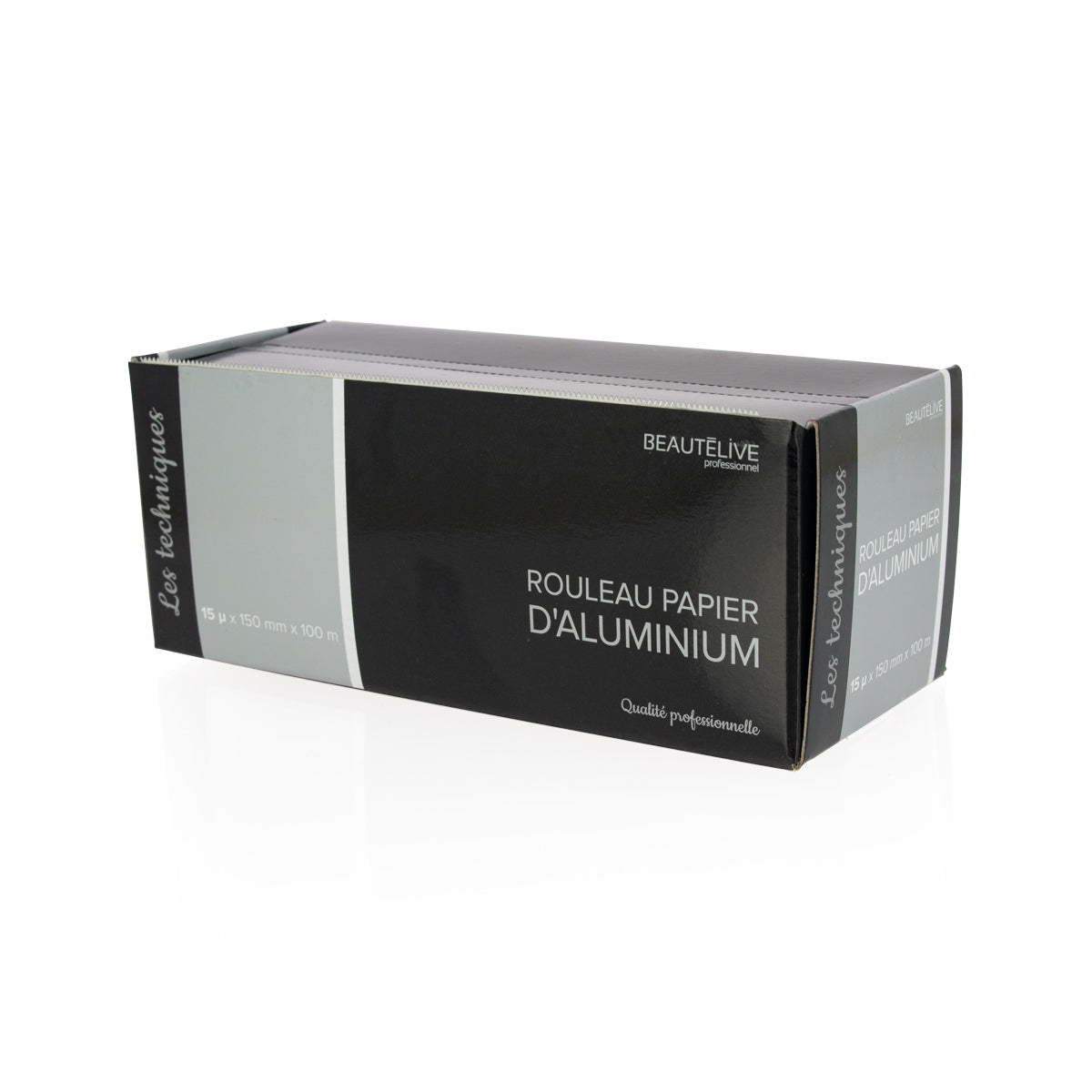 Aluminum foil highlights 15 microns, 15cmx100m