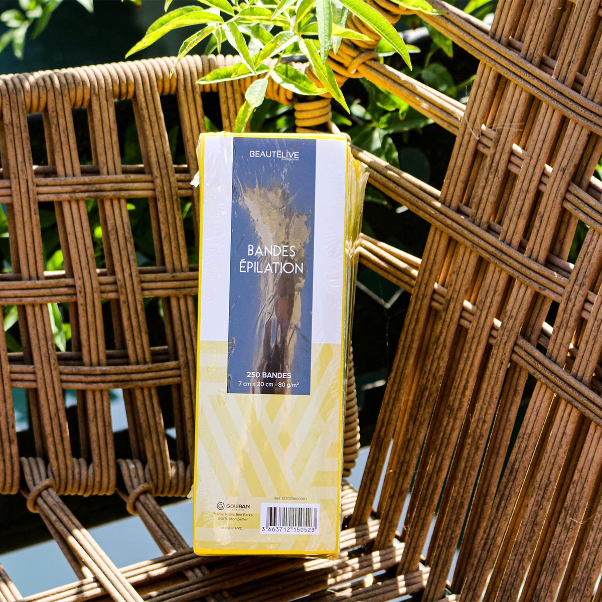 Yellow Hair Removal Strips 80g X250