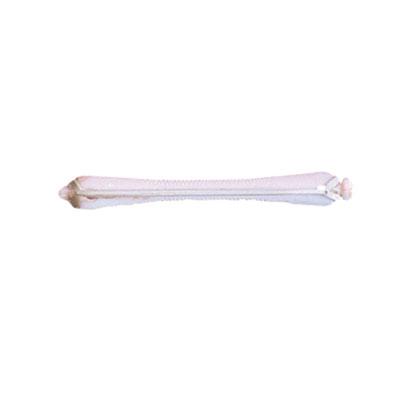 Permanent hair rollers white/pink 6mm x12