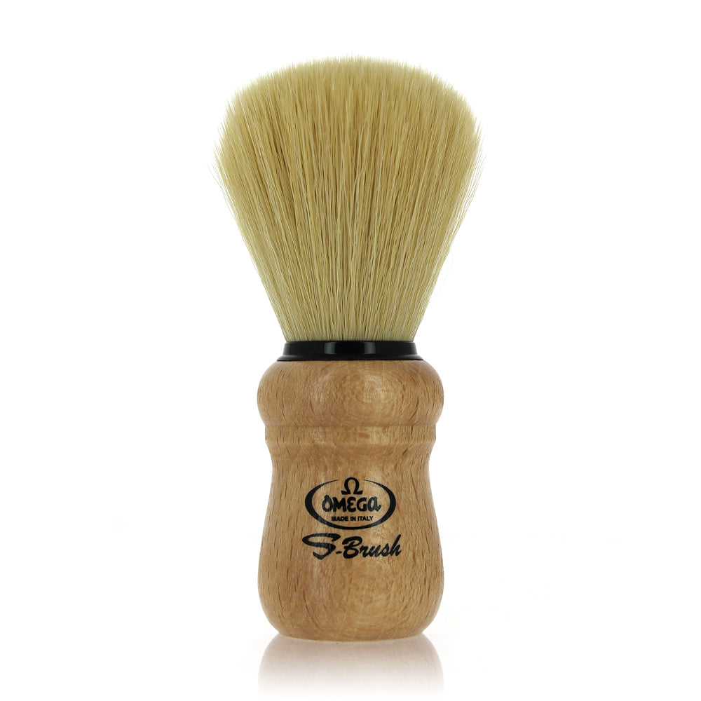 Badger brush with beechwood handle