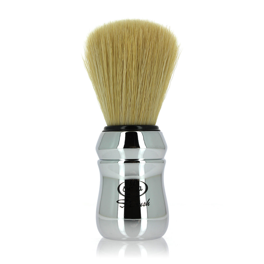 Large badger shaving brush chrome handle