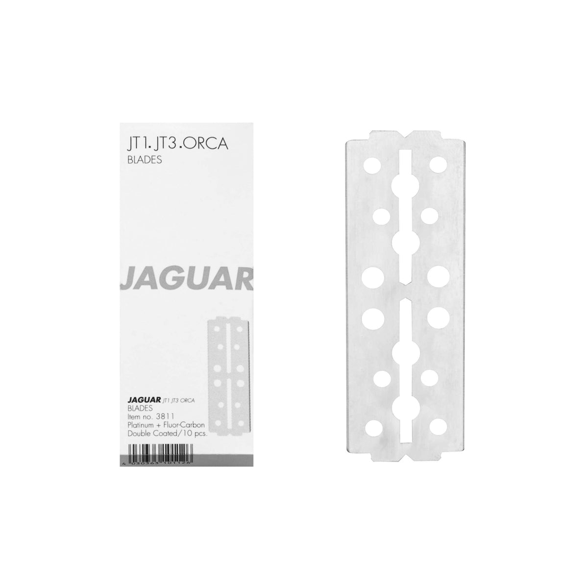 Pack of 10 blades for razor JT1 - JT3