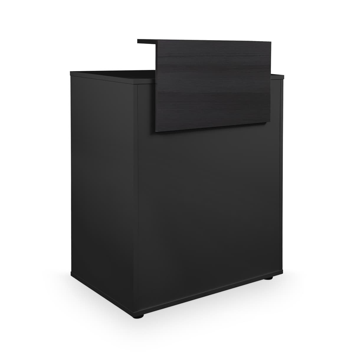 Caisse DYLAN Noire avec Panneau Frontal