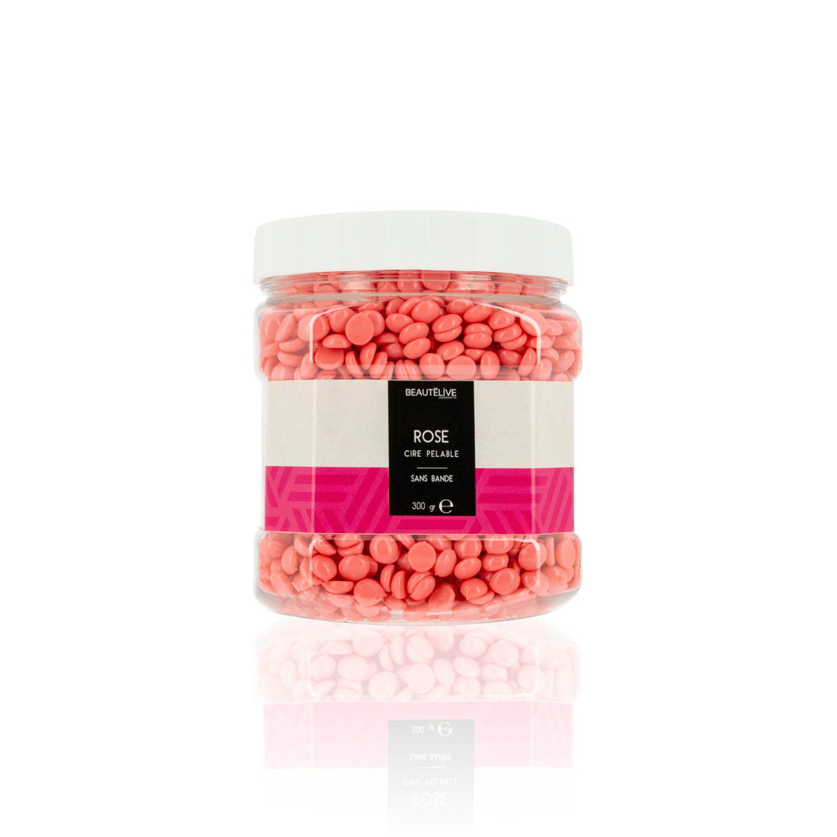 Rose stripless wax for sensitive areas