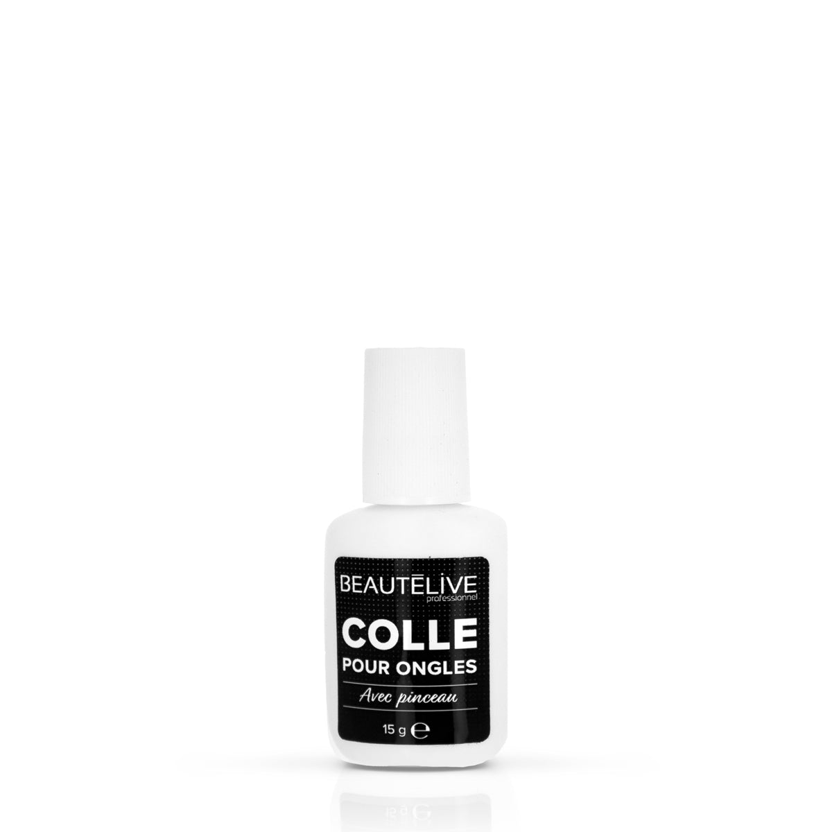 Nail glue with brush