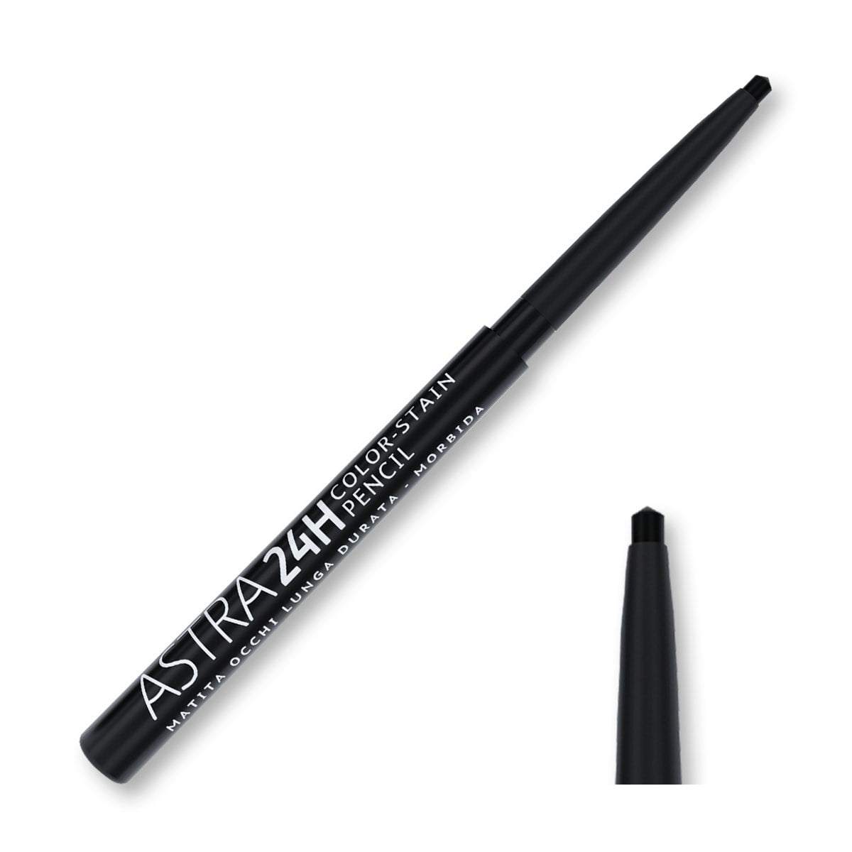 24-hour retractable black eyeliner