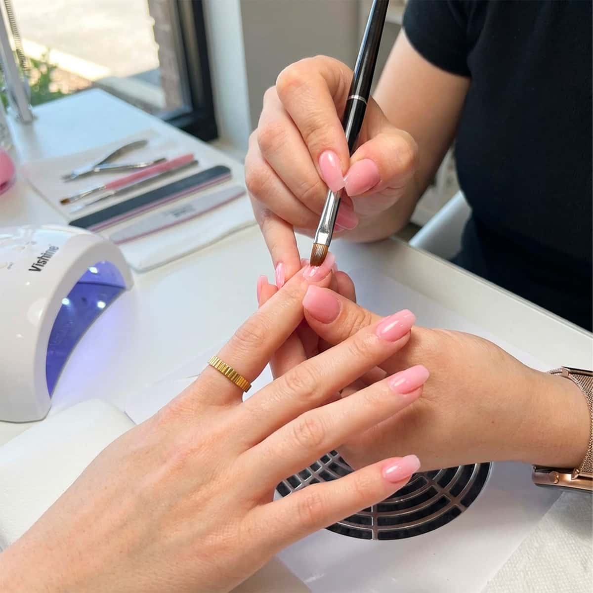 Gel UV & LED 3en1 Soft Transparent rose