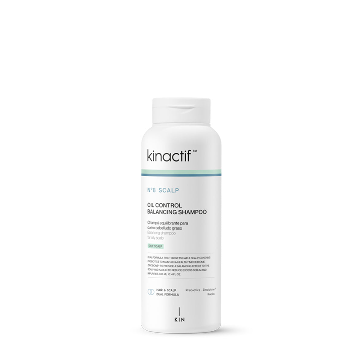 Shampoing Equilibrant pour Cuir Chevelu Gras N°8 Scalp Oil Control Balancing Kinactif