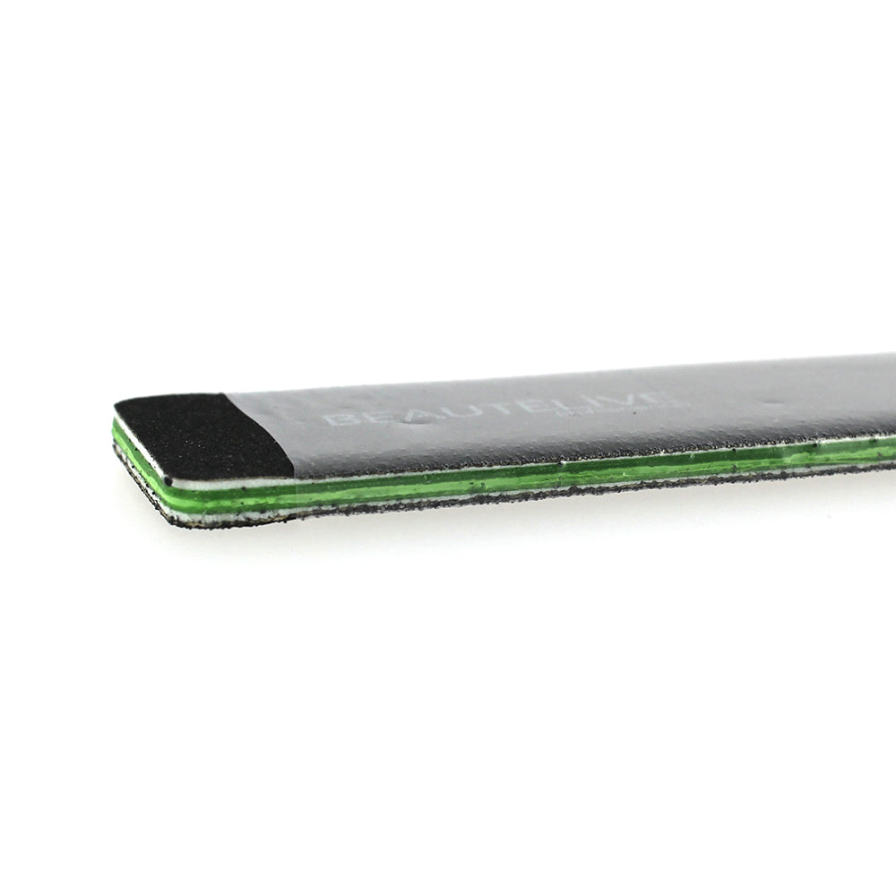 Washable 2-sided rectangular nail file 100/180