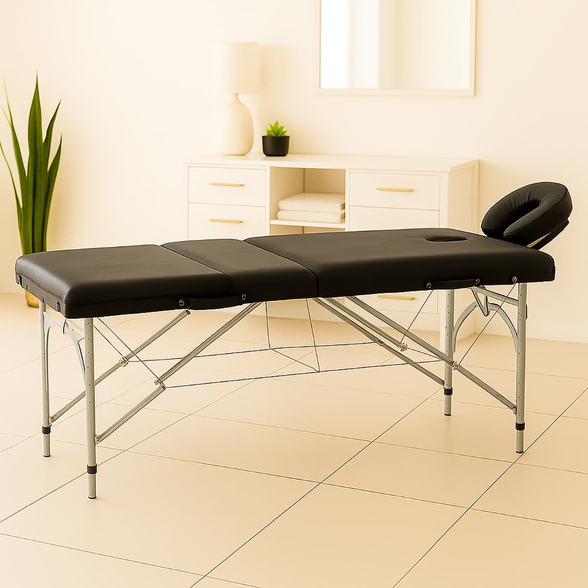 Vastis Black Folding Massage Table