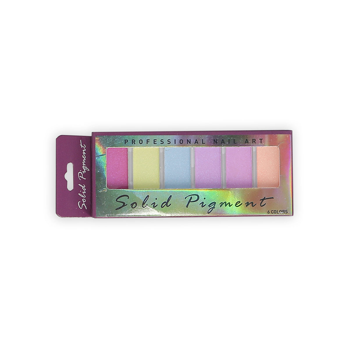 Nail art palette 6 powders