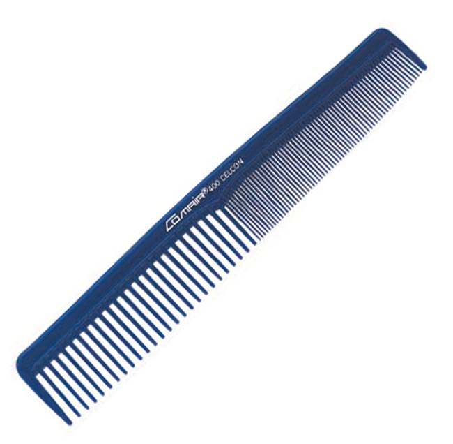 Half-detangling comb