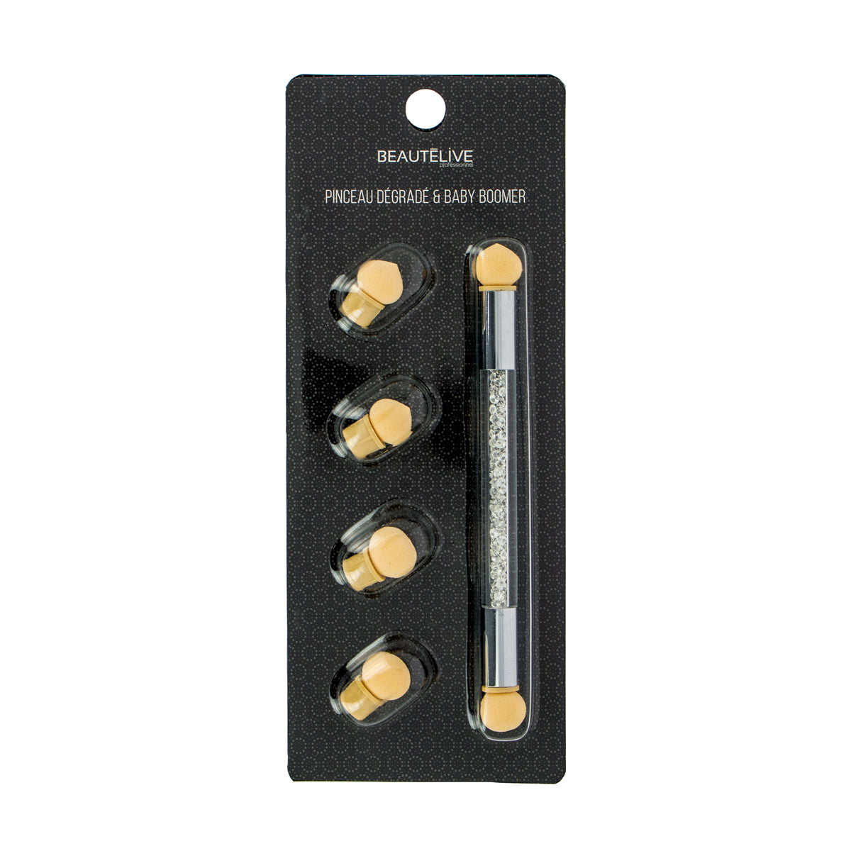 PINCEAU EPONGE DOUBLE POUR DEGRADE BEAUTELIVE