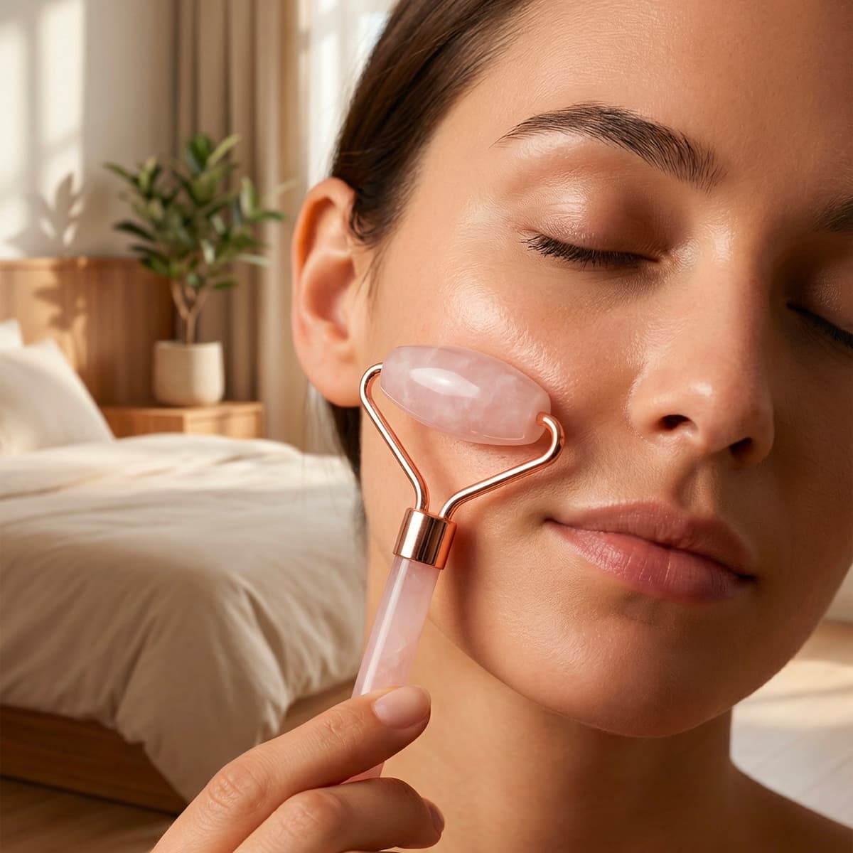 Rose Quartz Roller