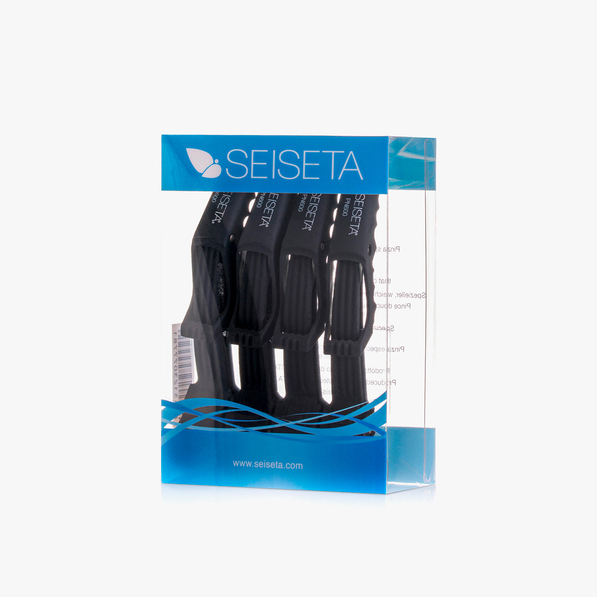 Crocodile Sectioning Clips Black X4