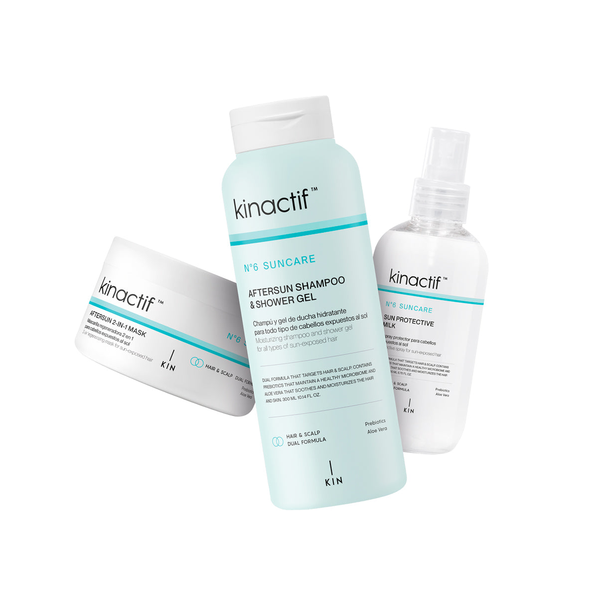 Kit 3 produits N°6 SUNCARE Kinactif Kin Cosmetics