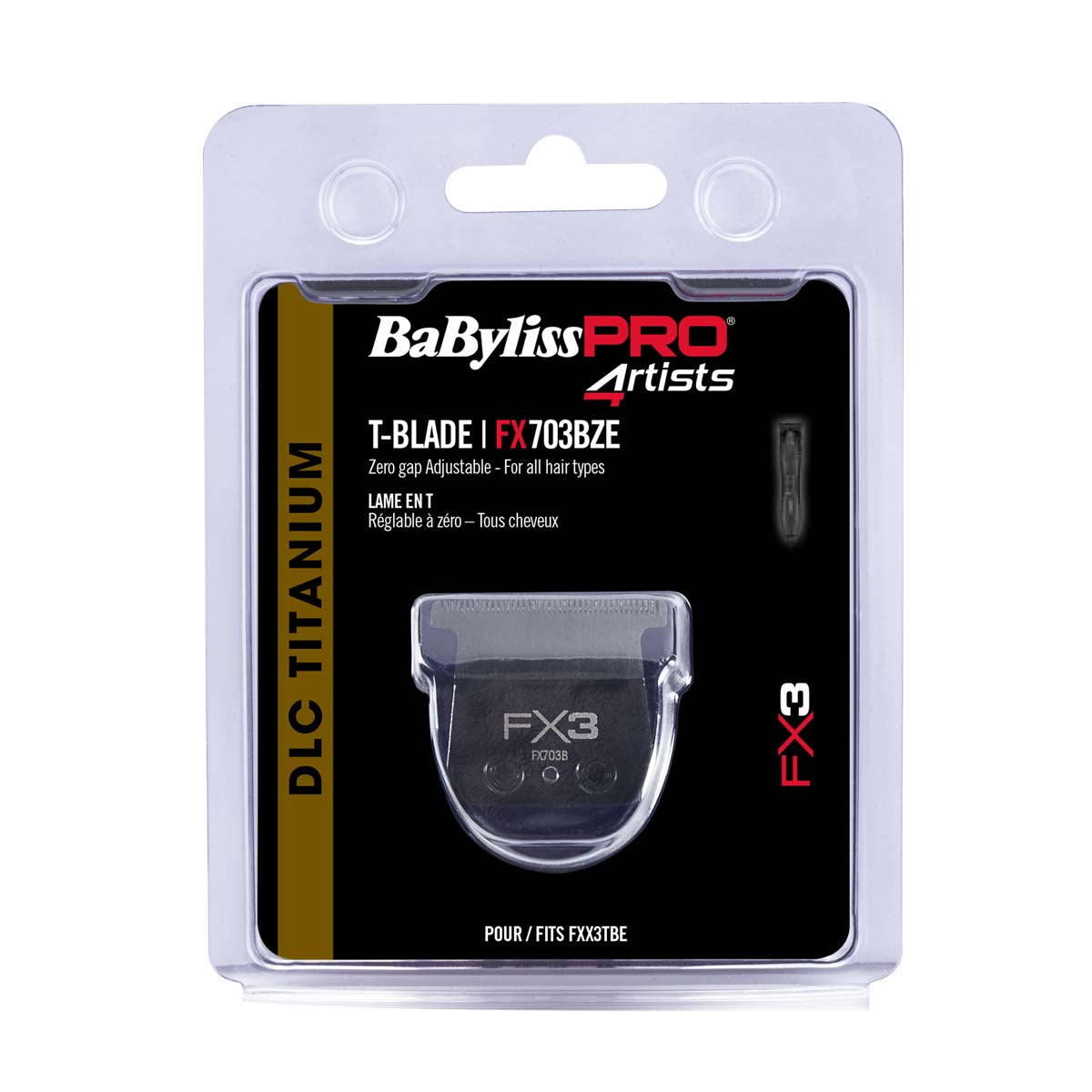 Tête de coupe pour tondeuse de finition FX3 Babyliss Pro