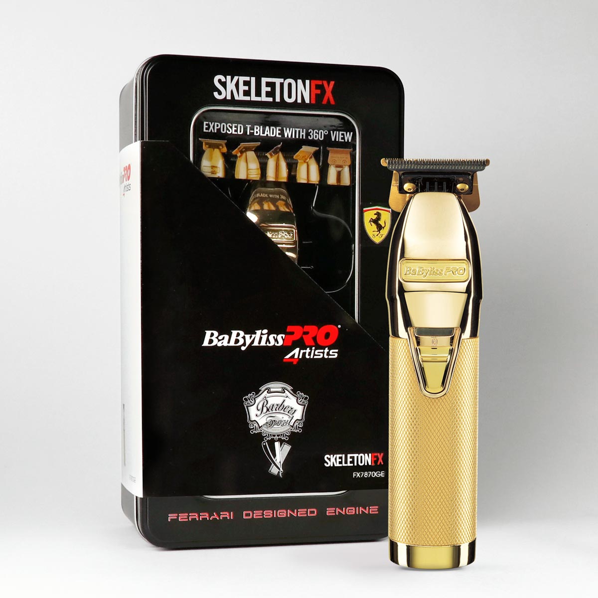 SKELETON gold FX7870GE precision trimmer 4artists
