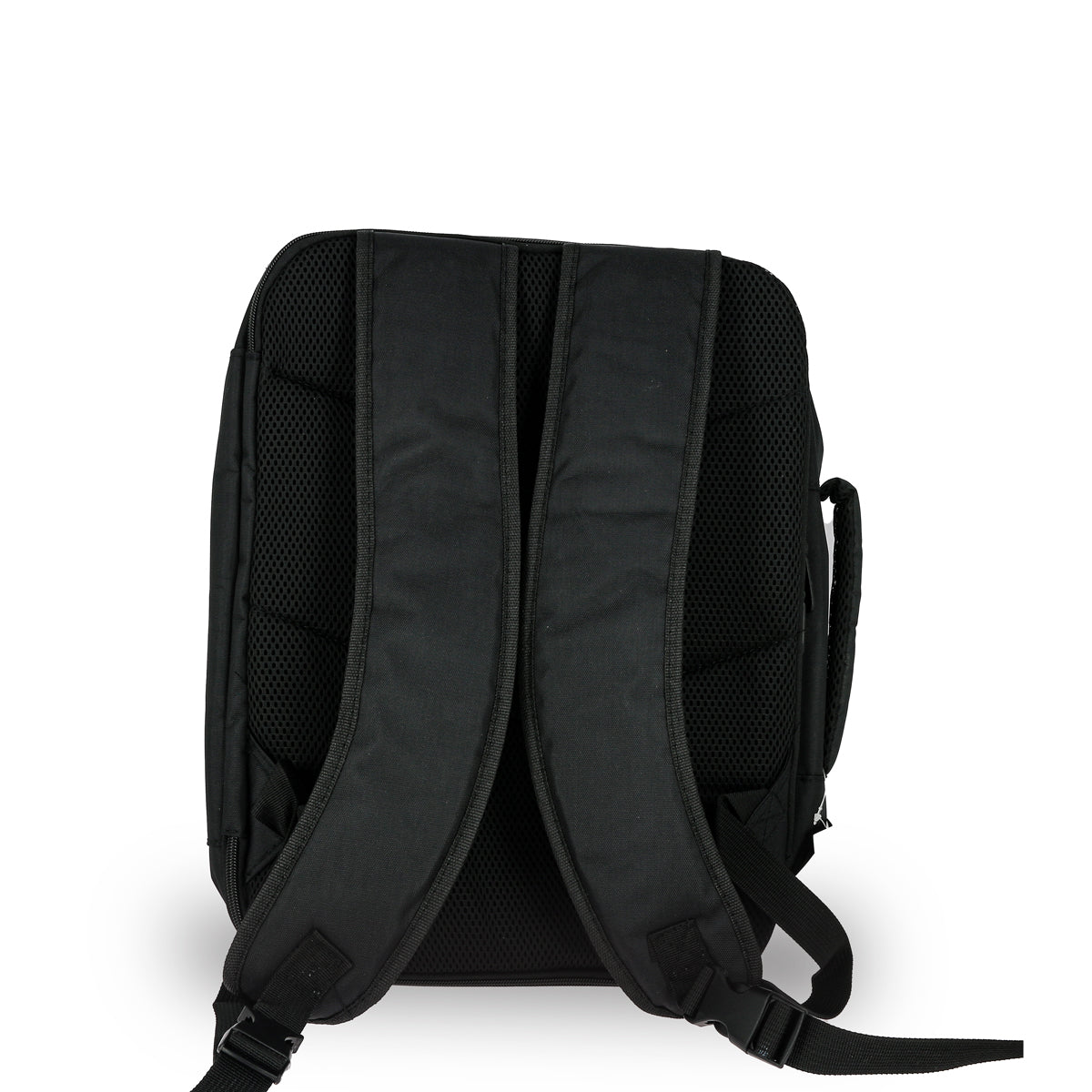 Black Backpack with Compartments 40x15x31cm