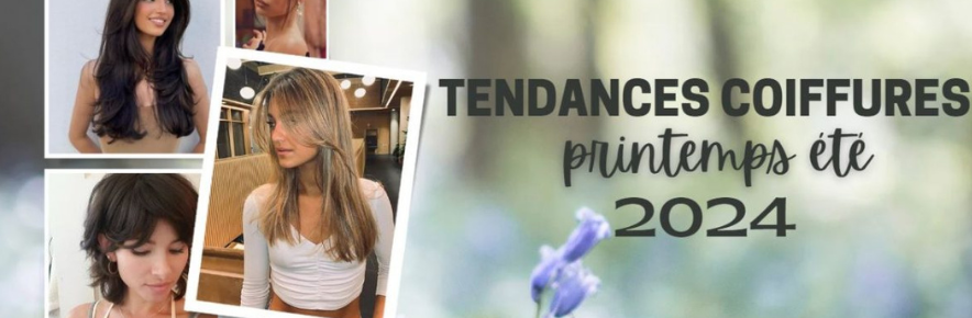 coiffures tendances printemps été 2024
