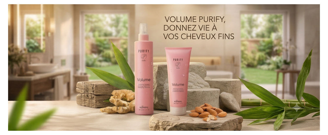Cheveux fins : pourquoi choisir la gamme Purify de chez Kaaral