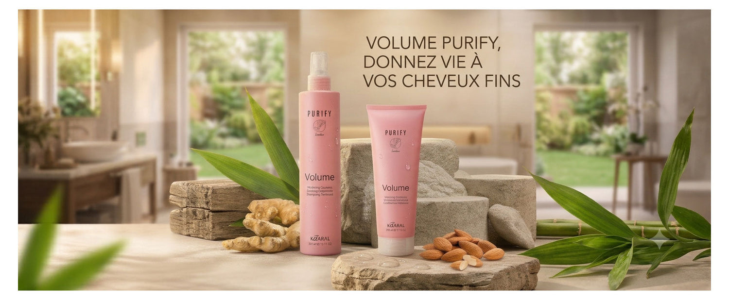 Cheveux fins : pourquoi choisir la gamme Purify de chez Kaaral