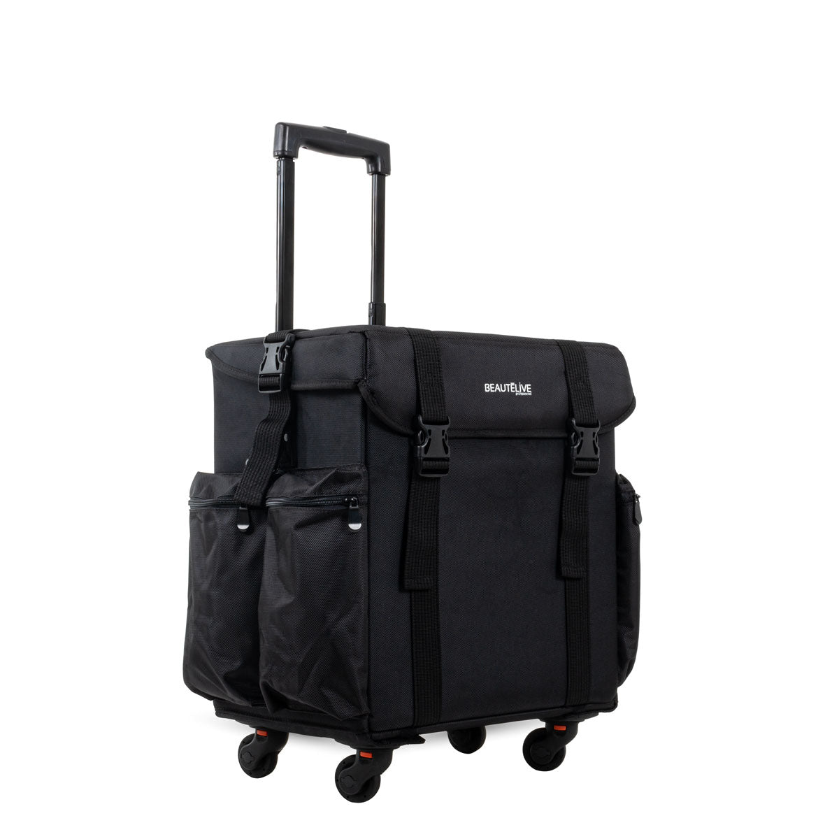 Black suitcase with large MEXICO compartment