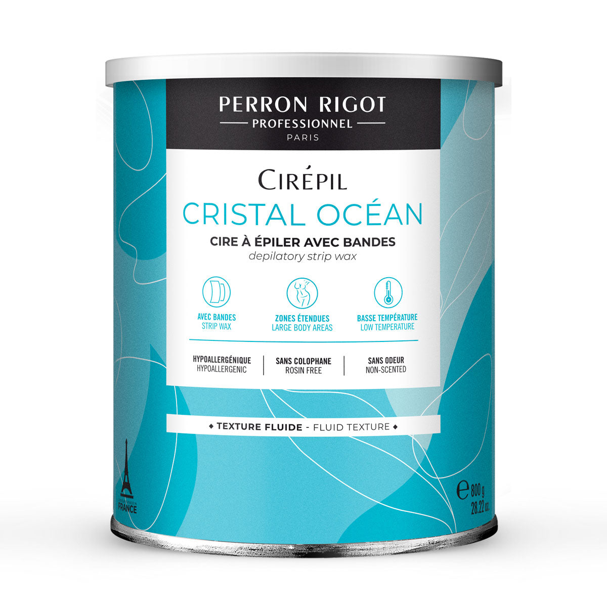 Cristal Ocean pot wax for sensitive skin Cirépil