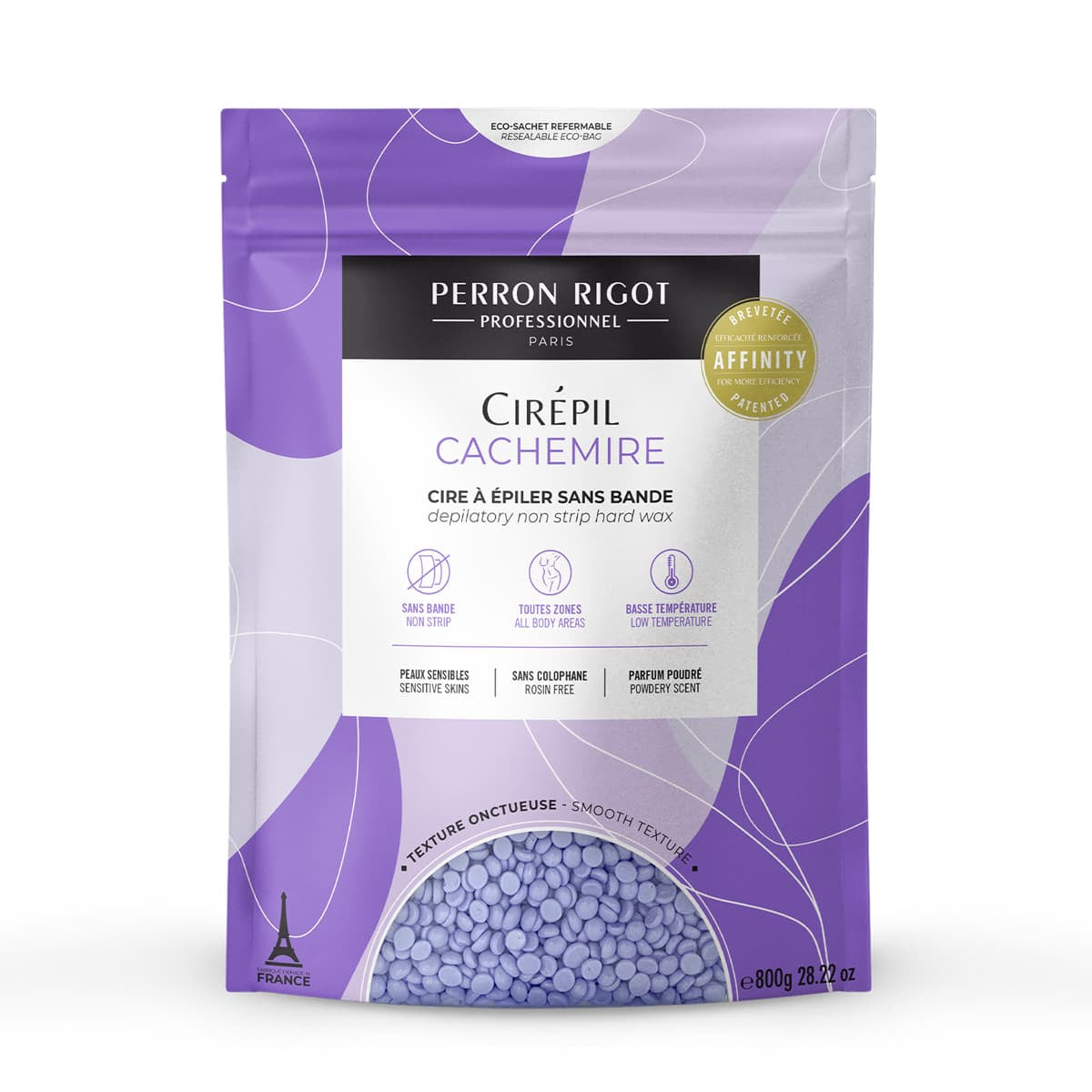 Cire épilation pelable texture onctueuse Cachemire Cirépil