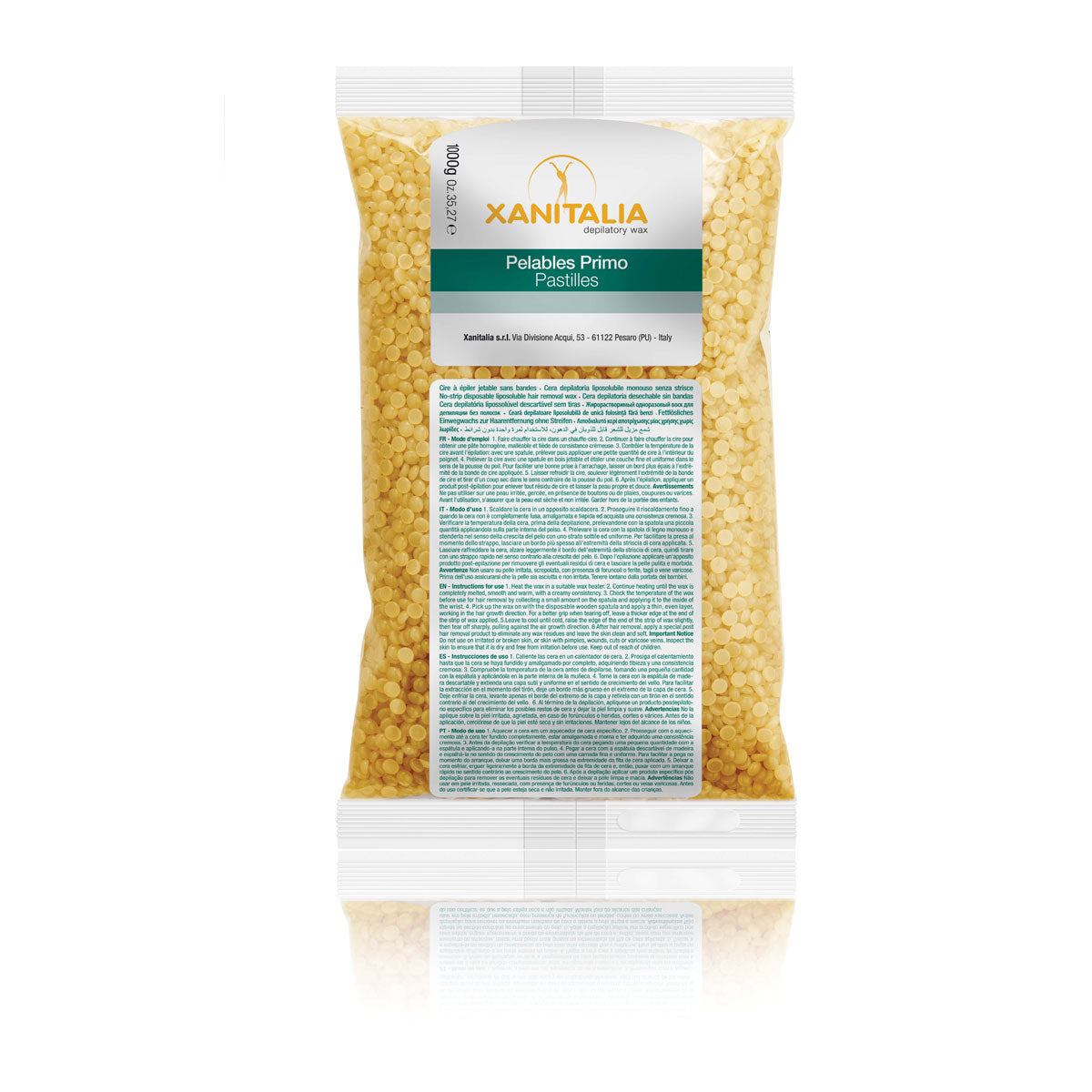 Strip-free wax 1kg sachet