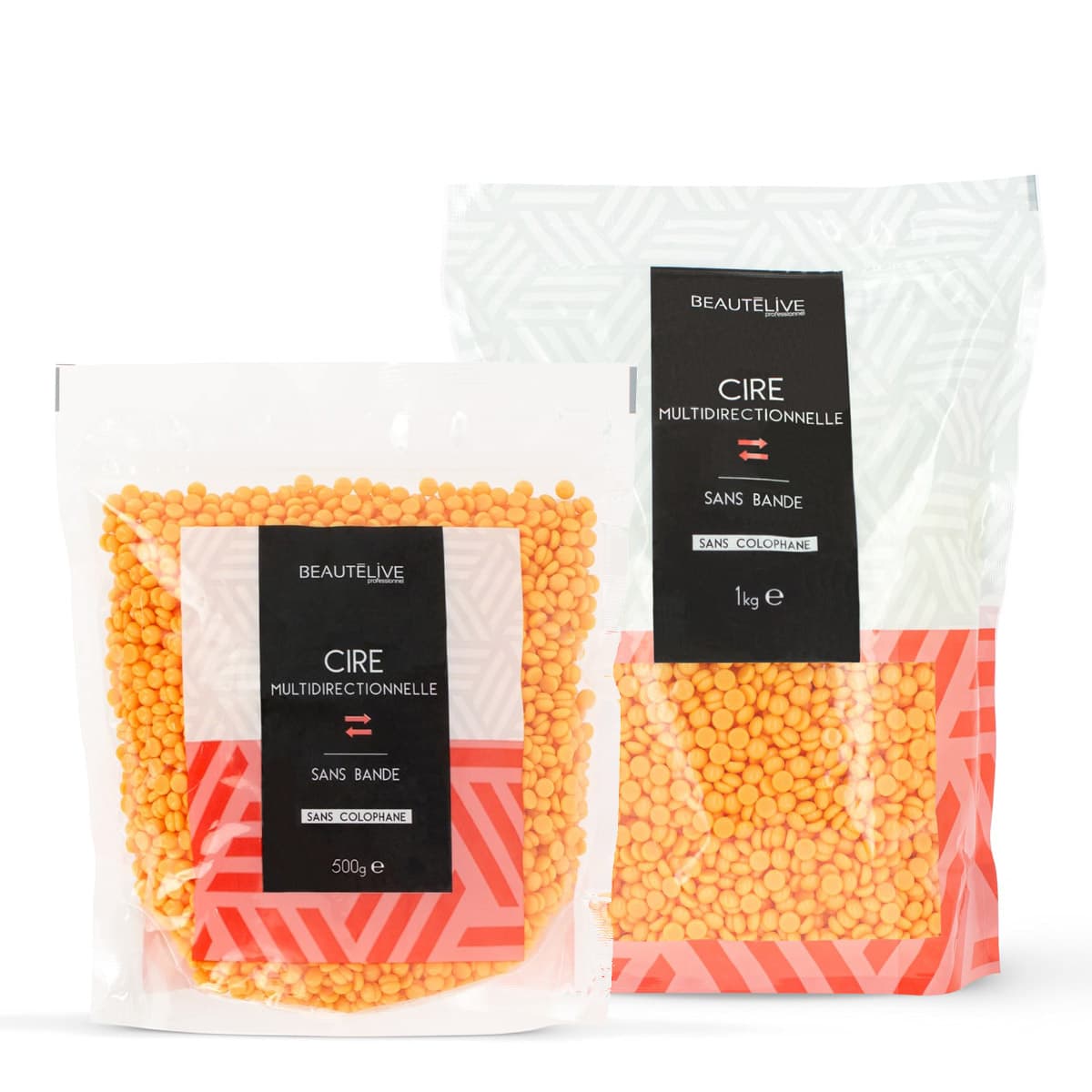 Multidirectional Strip-Free Wax Mango Pouch