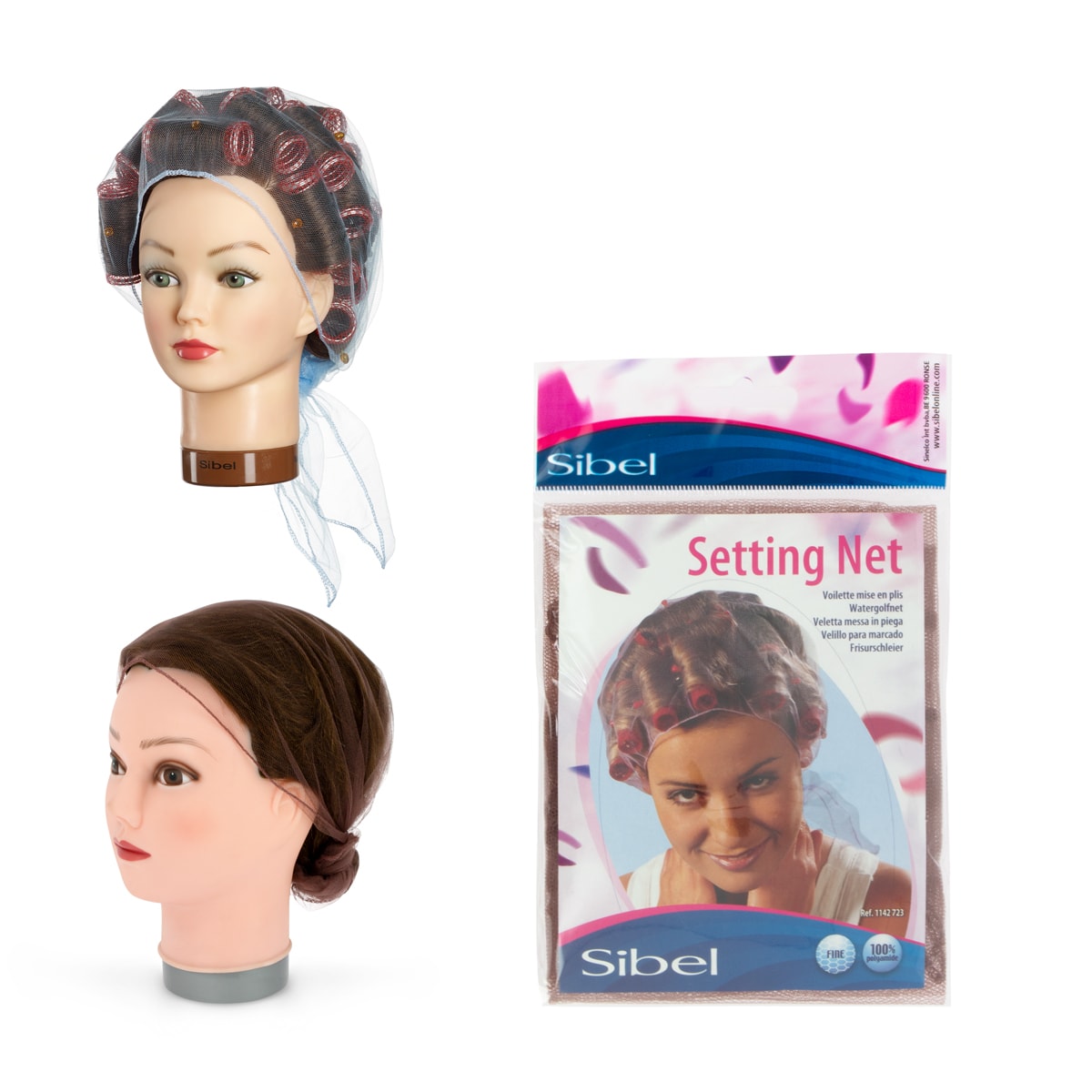 Fine mesh tulle hairnet