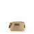 Trousse matelassée beige