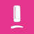 Universal square natural nail tips x50
