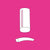 Universal square natural nail tips x50