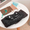 Black Cat Motif Sponge Headband