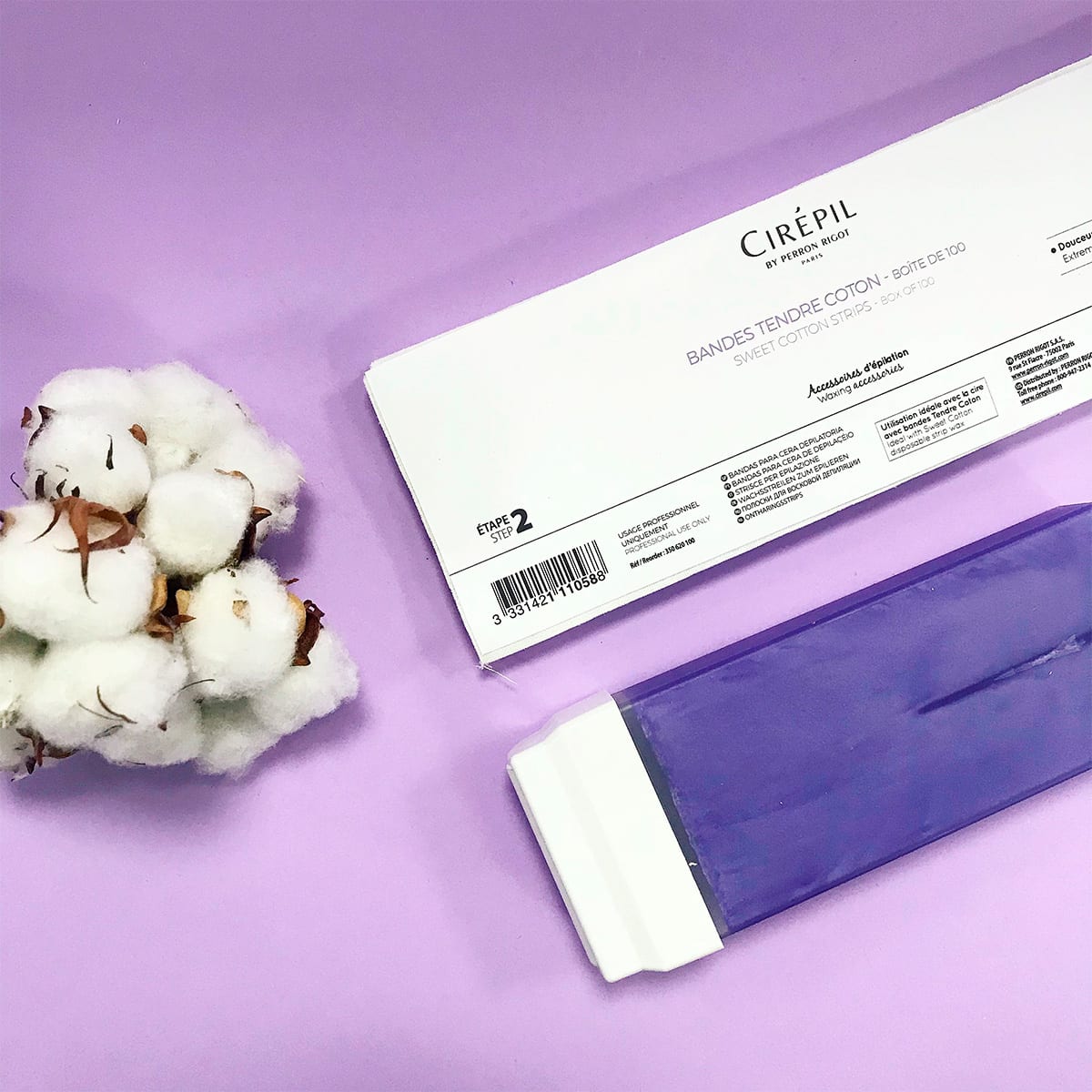 Cirépil Tendril Cotton Oil-soluble Wax Cartridge