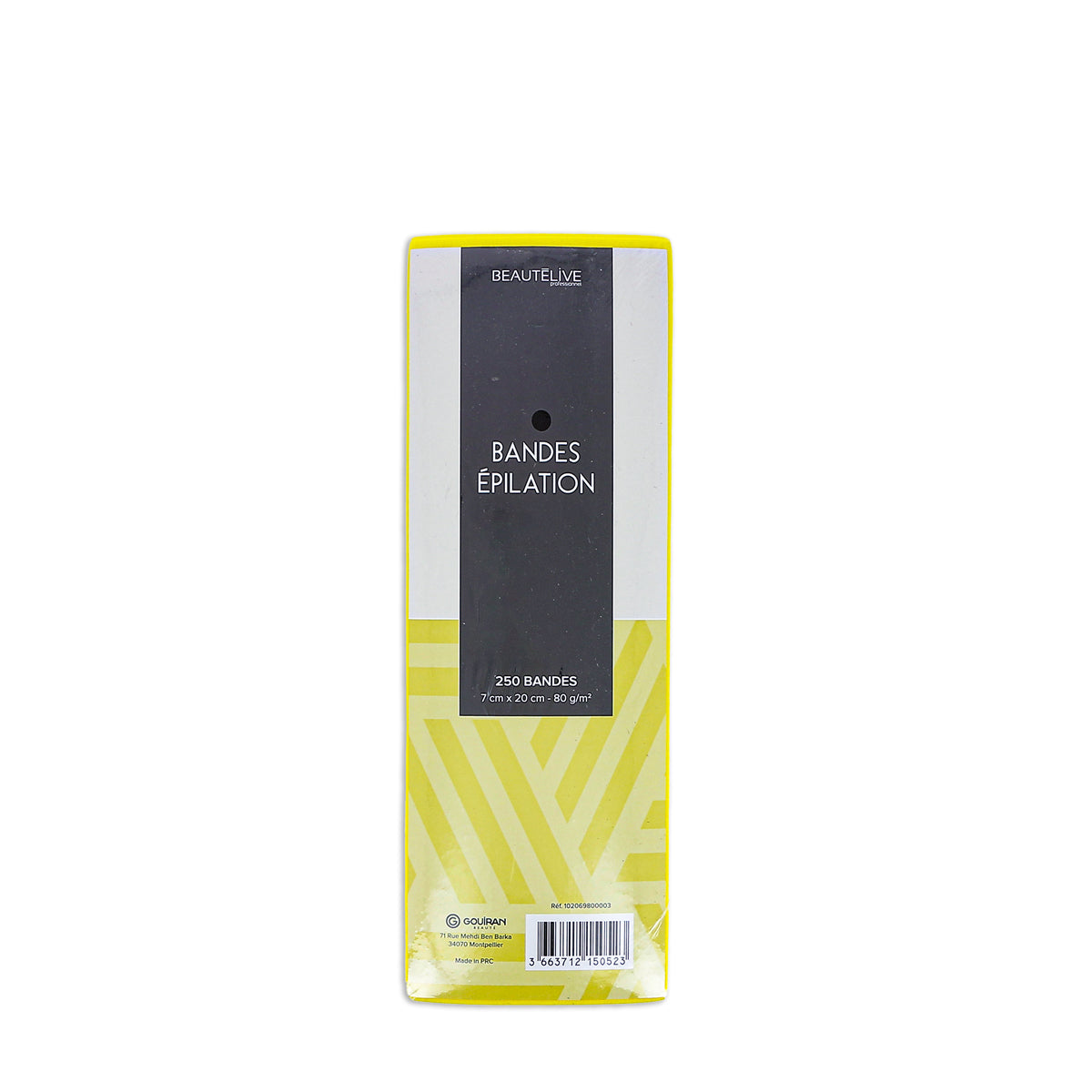 Yellow Hair Removal Strips 80g X250