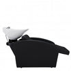 COMFORT Shampoo Unit White Bowl Electric Leg Rest