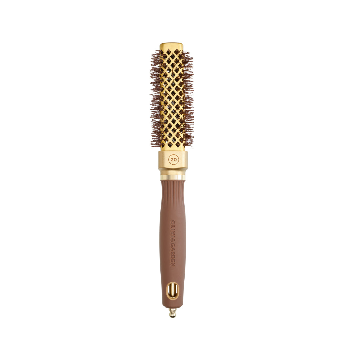 Expert Blowout Straight Brush Gold & Brown
