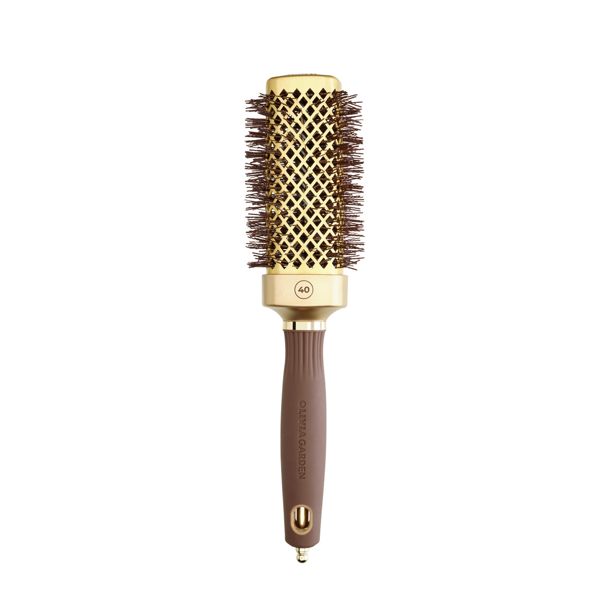 Expert Blowout Straight Brush Gold & Brown