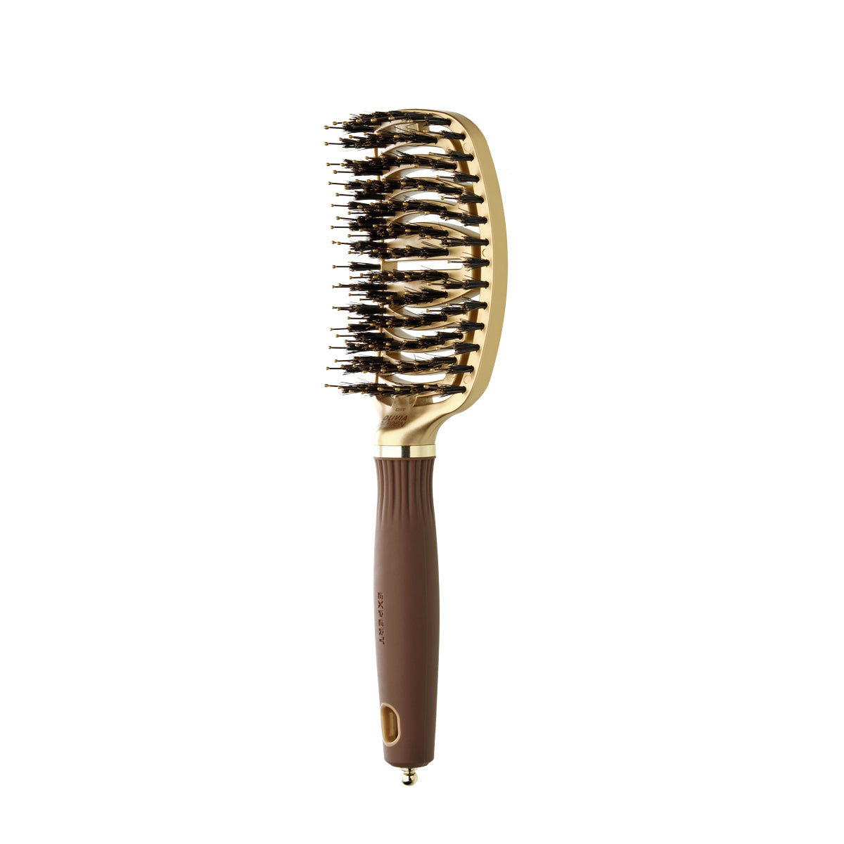 Expert Care Flex Gold & Brown Boar & Nylon Brush