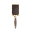 Expert Care Rectangular Brush Gold & Brown Size L